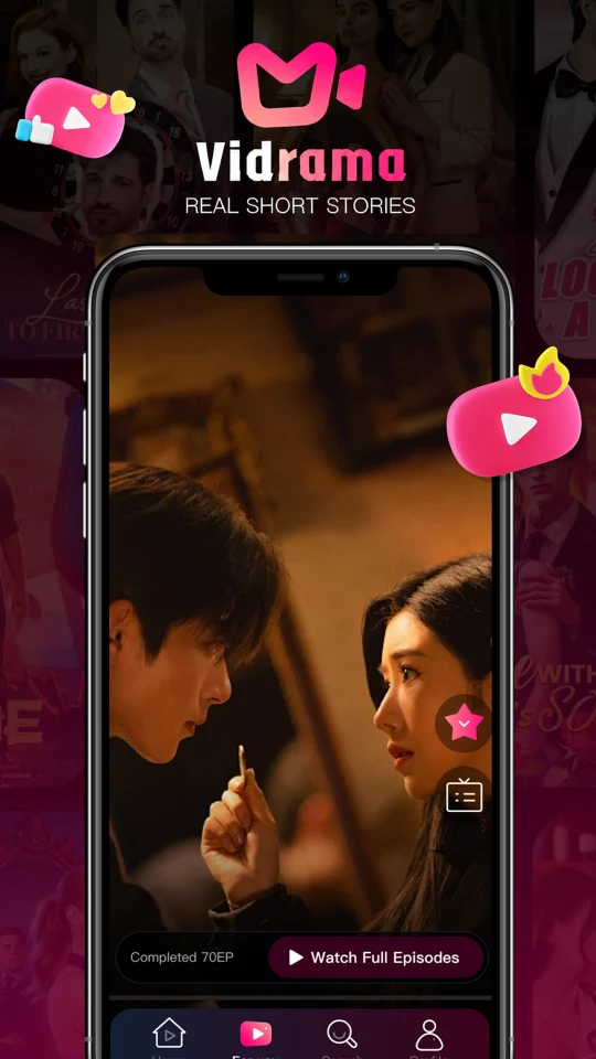 Vidrama video player screenshot